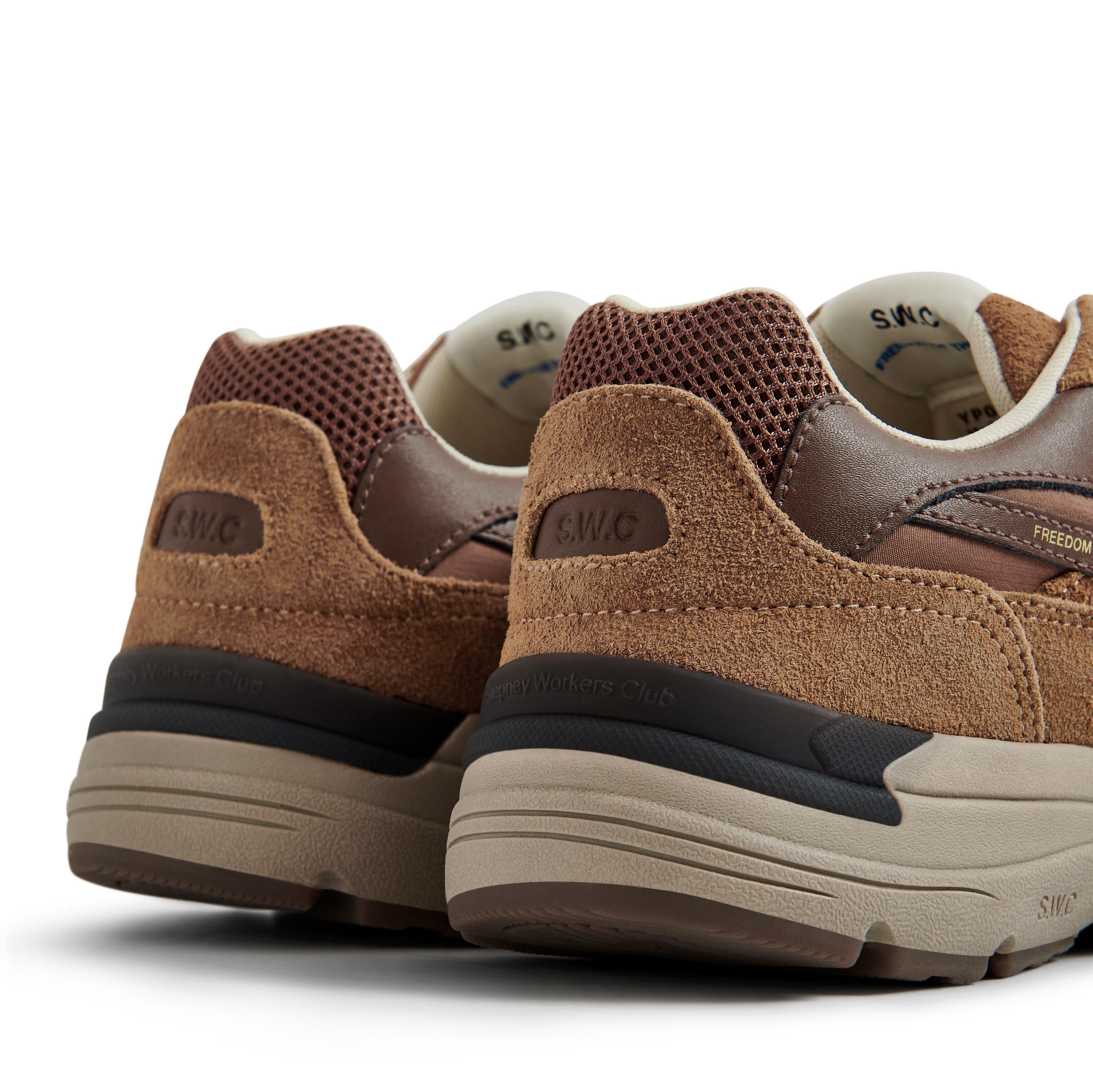 S.W.C - Amiel S-Strike Geo-Merged (Brown) (Men) - ASTOREHERE