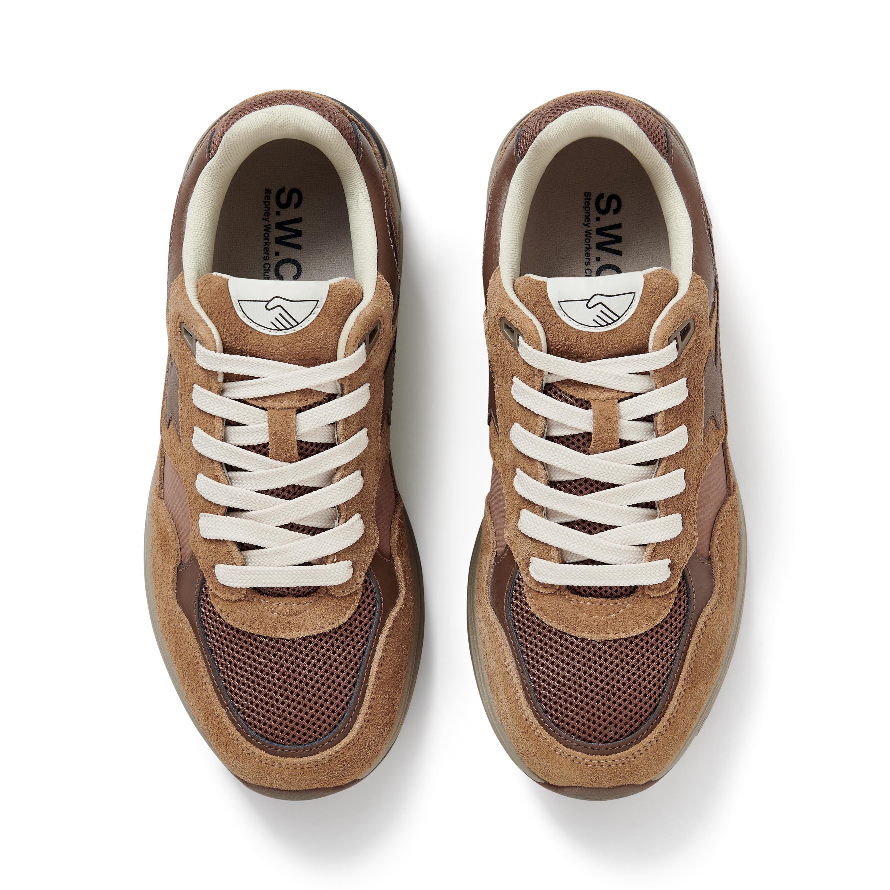 S.W.C - Amiel S-Strike Geo-Merged (Brown) (Men) - ASTOREHERE