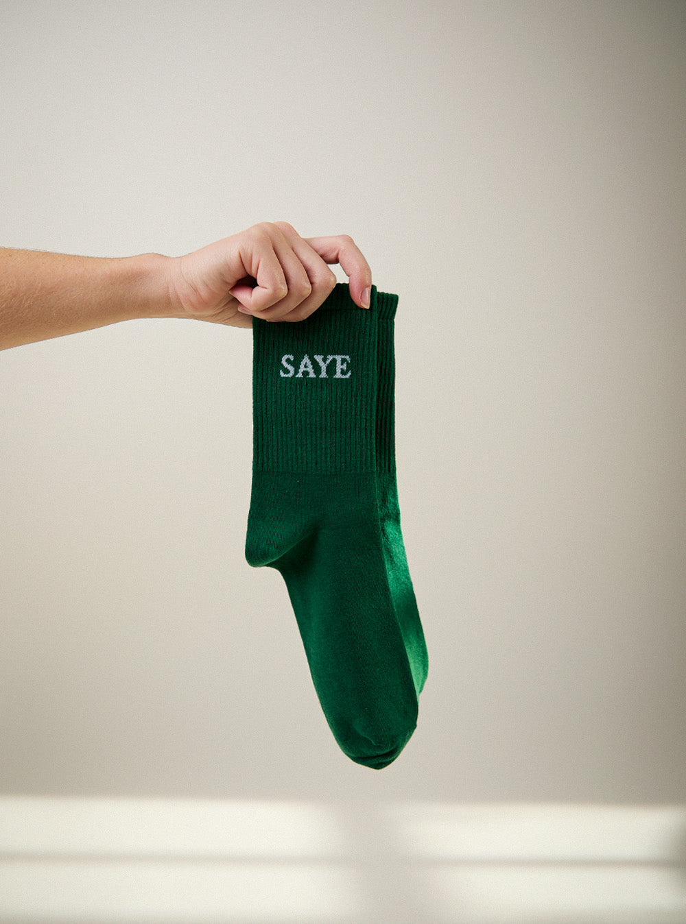 SAYE  Mid-crew Everyday Socks - Pine Green - ASTOREHERE