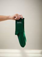 SAYE  Mid-crew Everyday Socks - Pine Green - ASTOREHERE