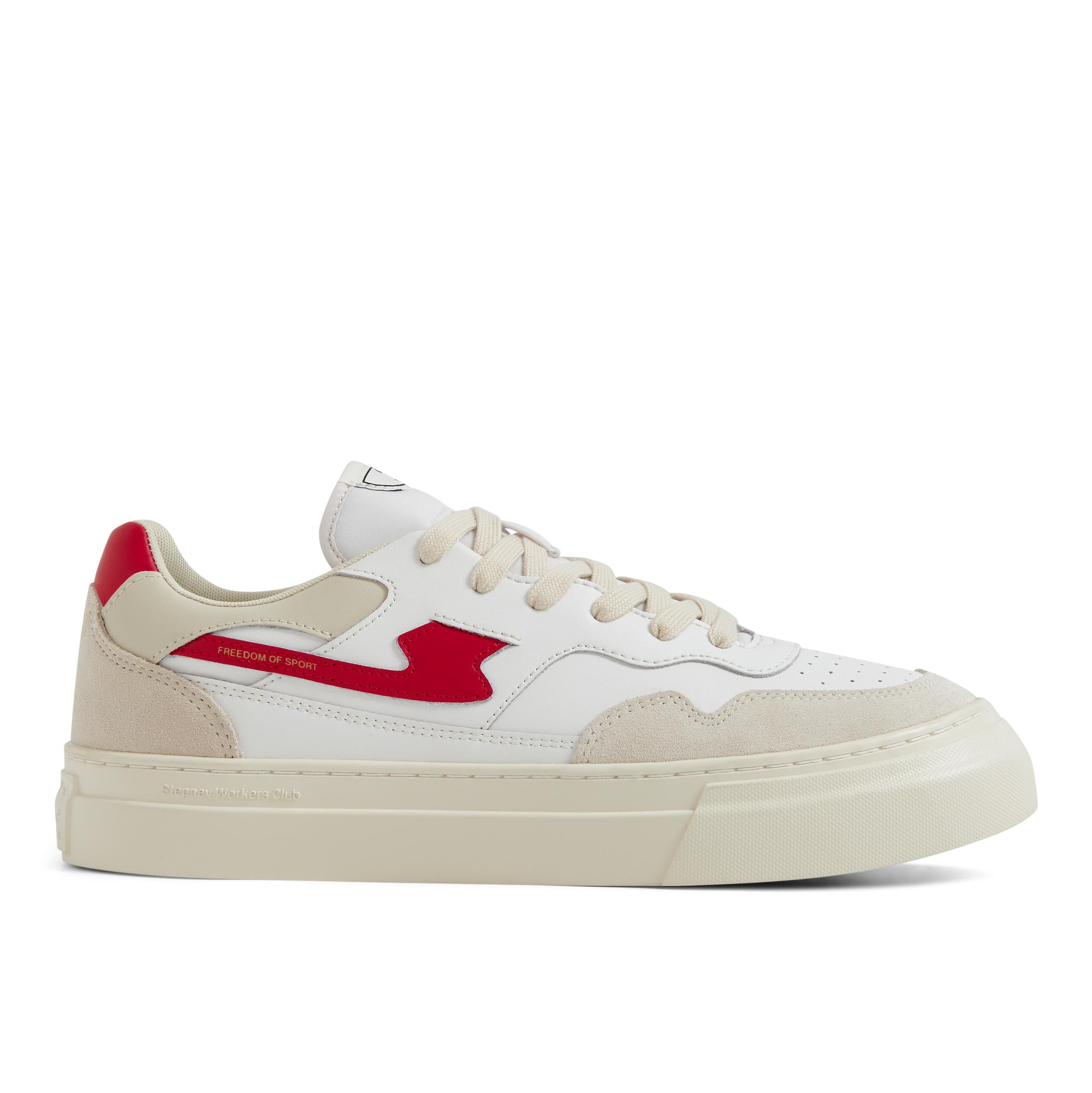 S.W.C - Pearl S-Strike Leather Sneaker (Spring Red) (Men) - ASTOREHERE