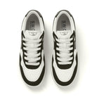 S.W.C - Pro Cup 01 S-Strike Leather Suede Sneaker (Black/White) (Women) - ASTOREHERE