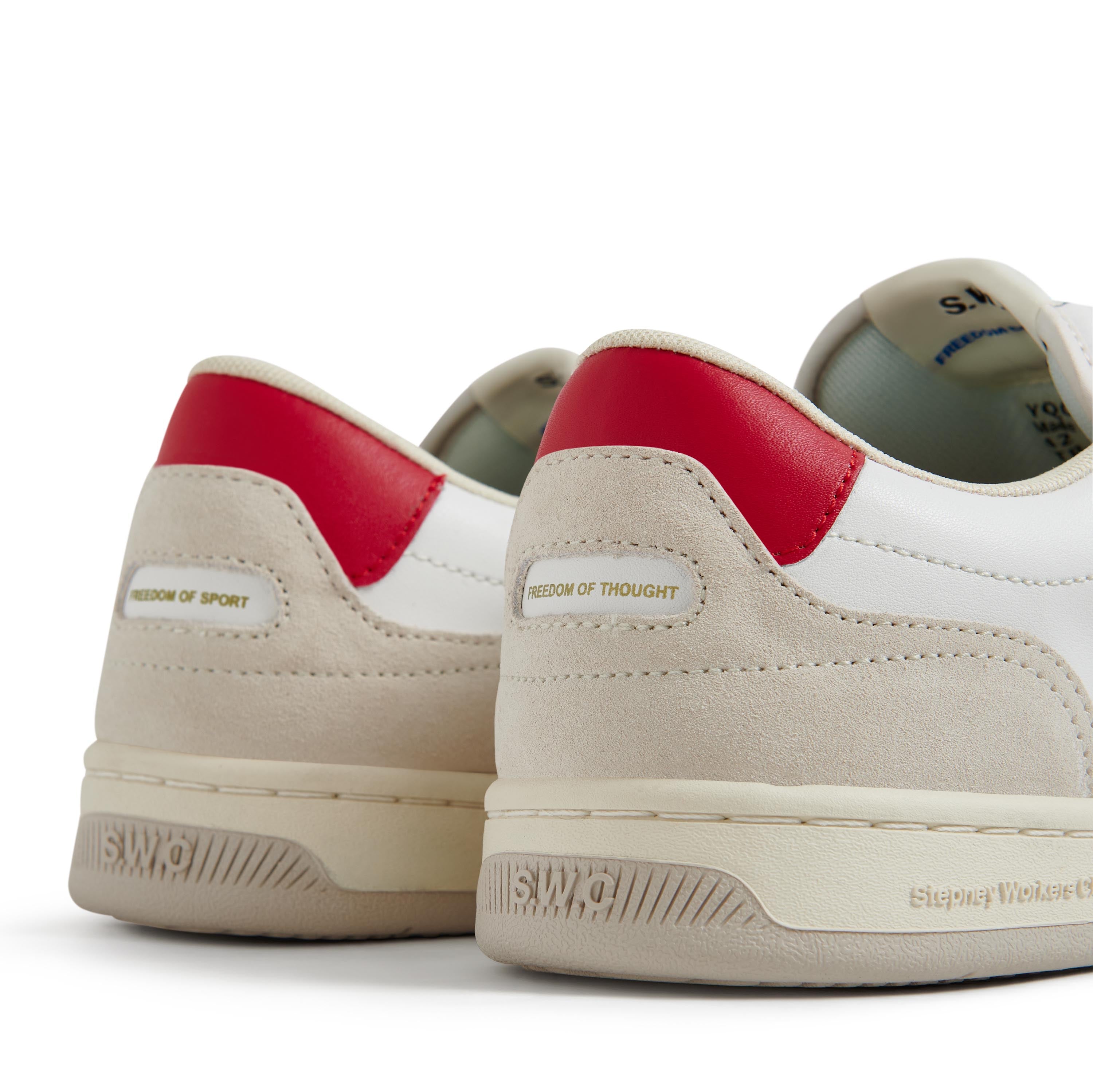 S.W.C - Pro Cup 01 Leather Sneaker (Spring Red) (Women) - ASTOREHERE