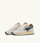 AUTRY - REELWIND LOW SNEAKERS  RL07 - REFL/LEAT SILV/MOUNT (MEN) - ASTOREHERE