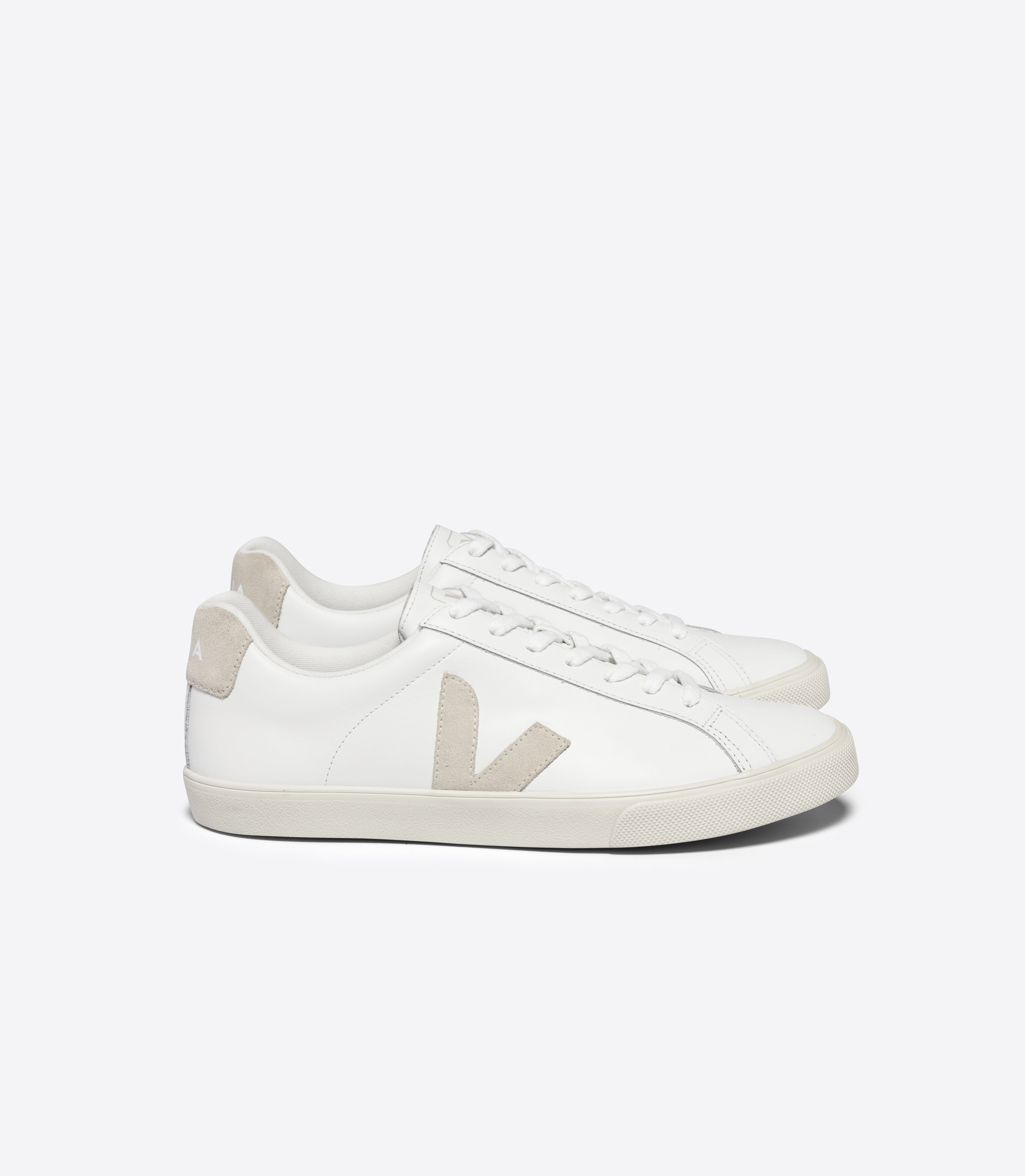 Veja Esplar Leather (Extra White/Sable) (Women) - ASTOREHERE