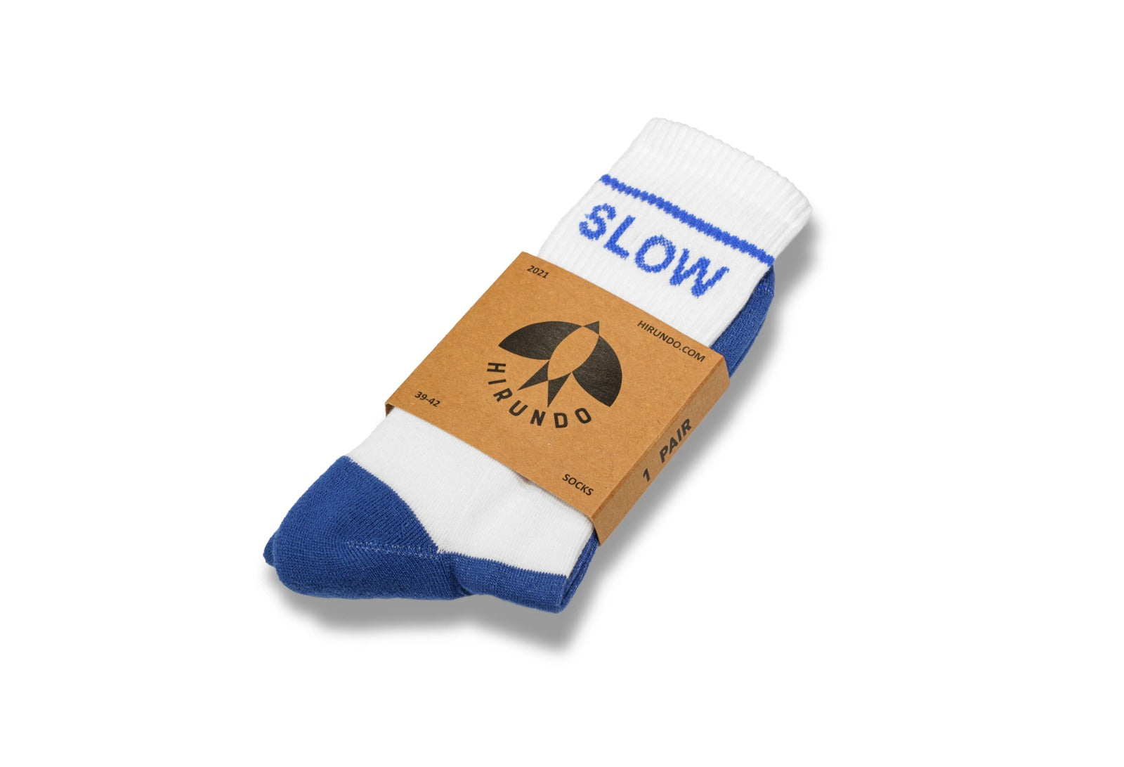 HIRUNDO SLOW DOWN SOCKS - ELECTRIC BLUE - ASTOREHERE