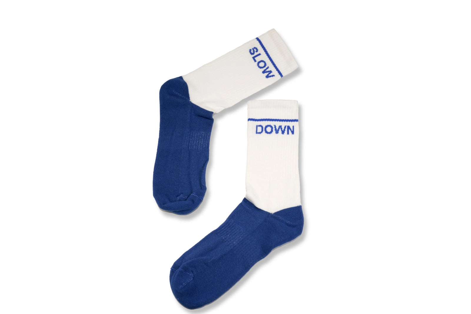 HIRUNDO SLOW DOWN SOCKS - ELECTRIC BLUE - ASTOREHERE