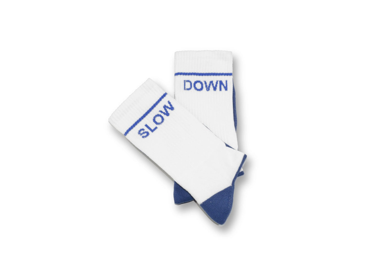 HIRUNDO SLOW DOWN SOCKS - ELECTRIC BLUE - ASTOREHERE