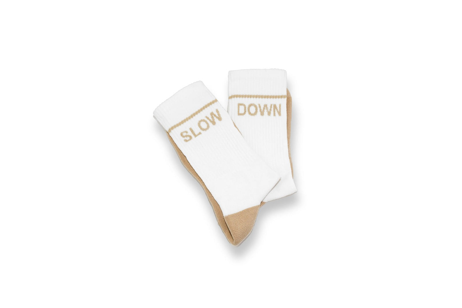 HIRUNDO SLOW DOWN SOCKS - ALMOND - ASTOREHERE