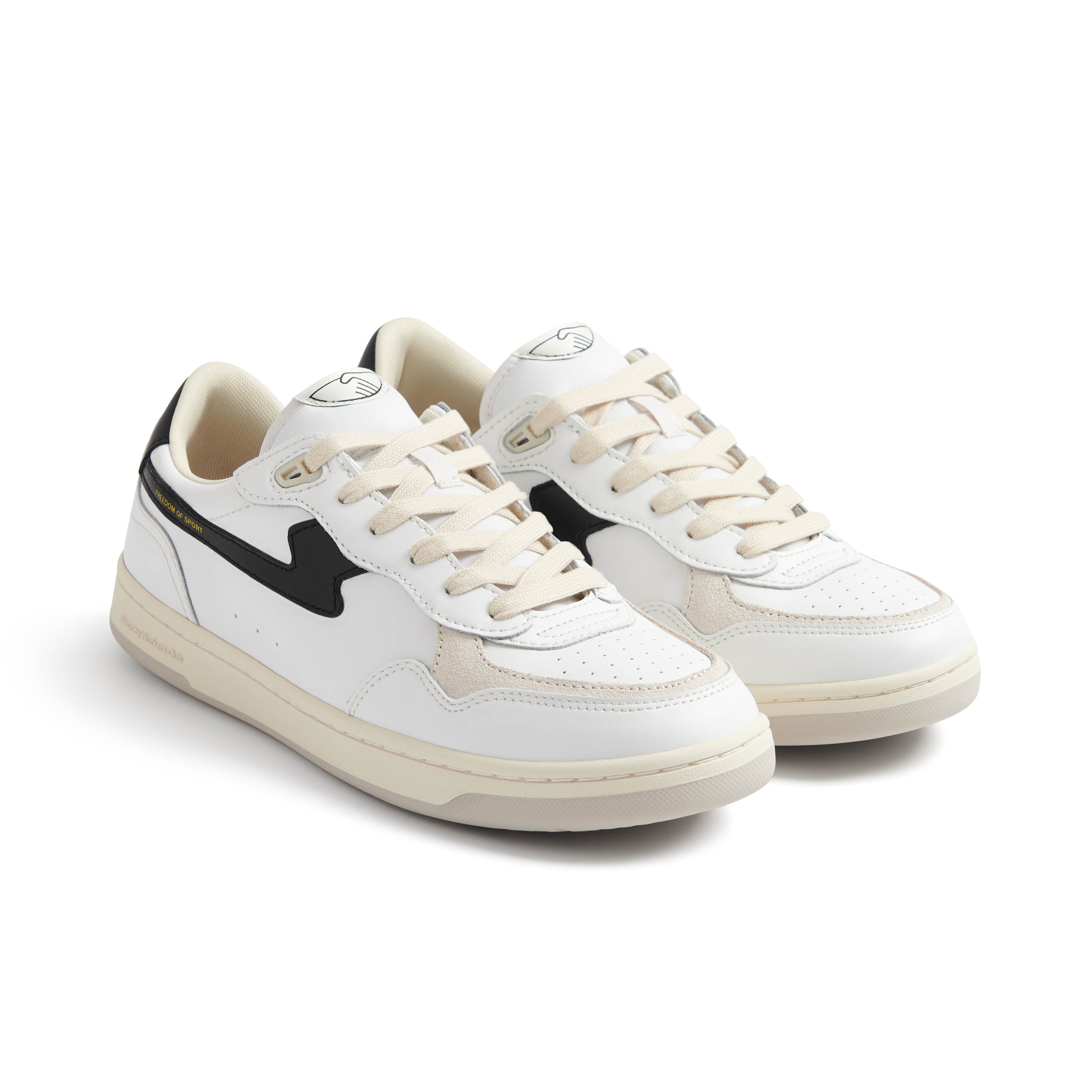 S.W.C - Pro Cup 01 S-Strike Leather (White/Black) (Women) - ASTOREHERE