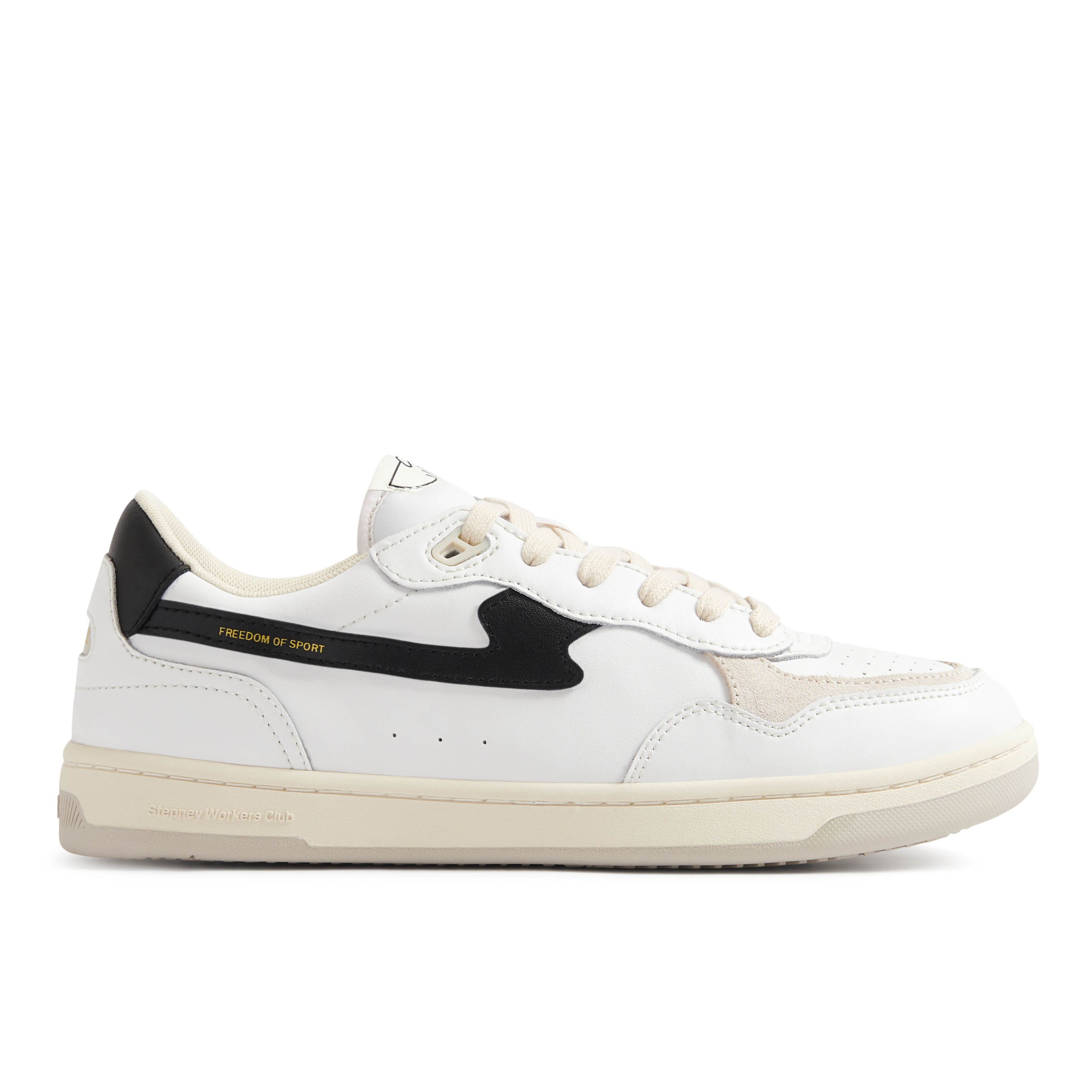S.W.C - Pro Cup 01 S-Strike Leather (White/Black) (Women) - ASTOREHERE
