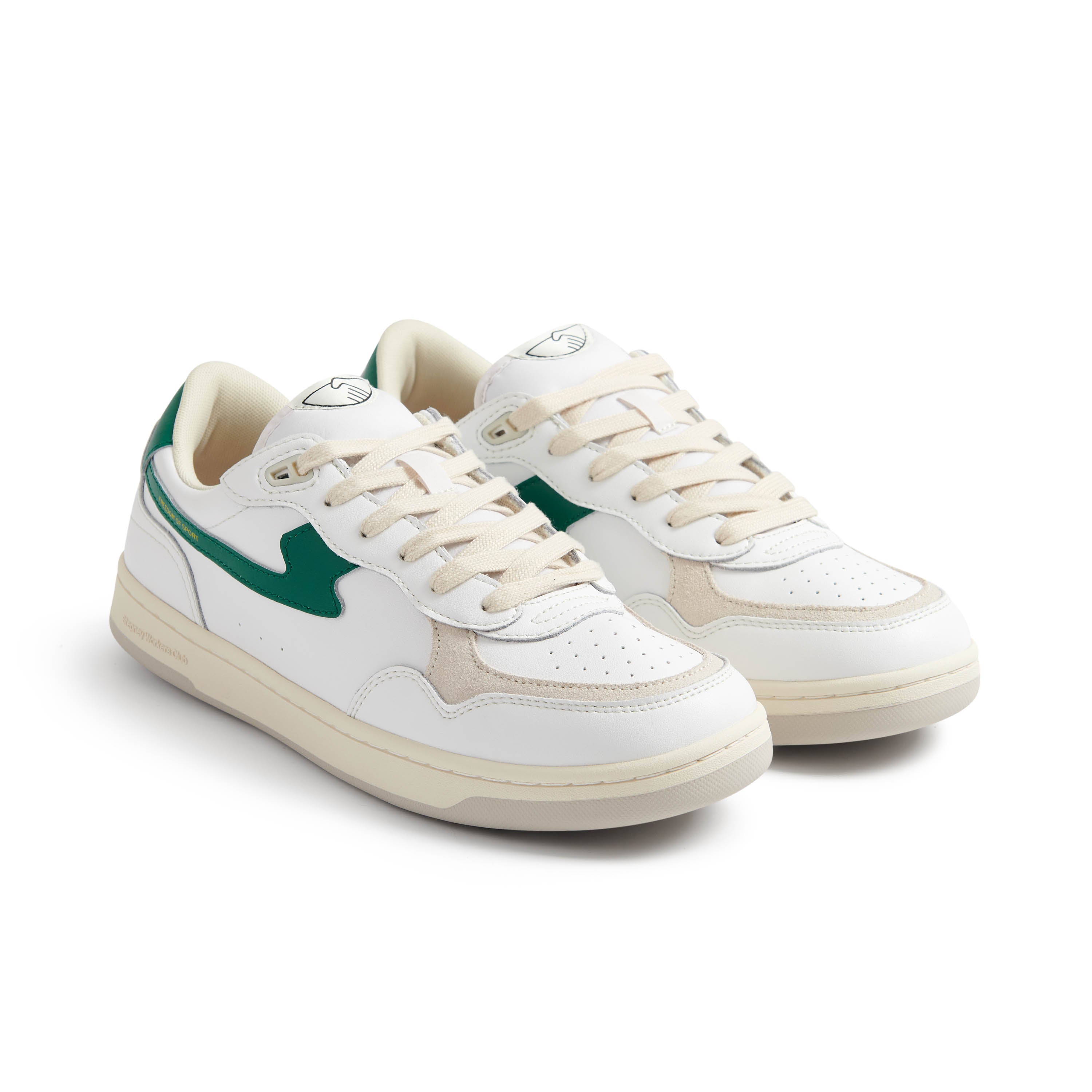 S.W.C - Pro Cup 01 S-Strike Leather (White/Green) (Women) - ASTOREHERE