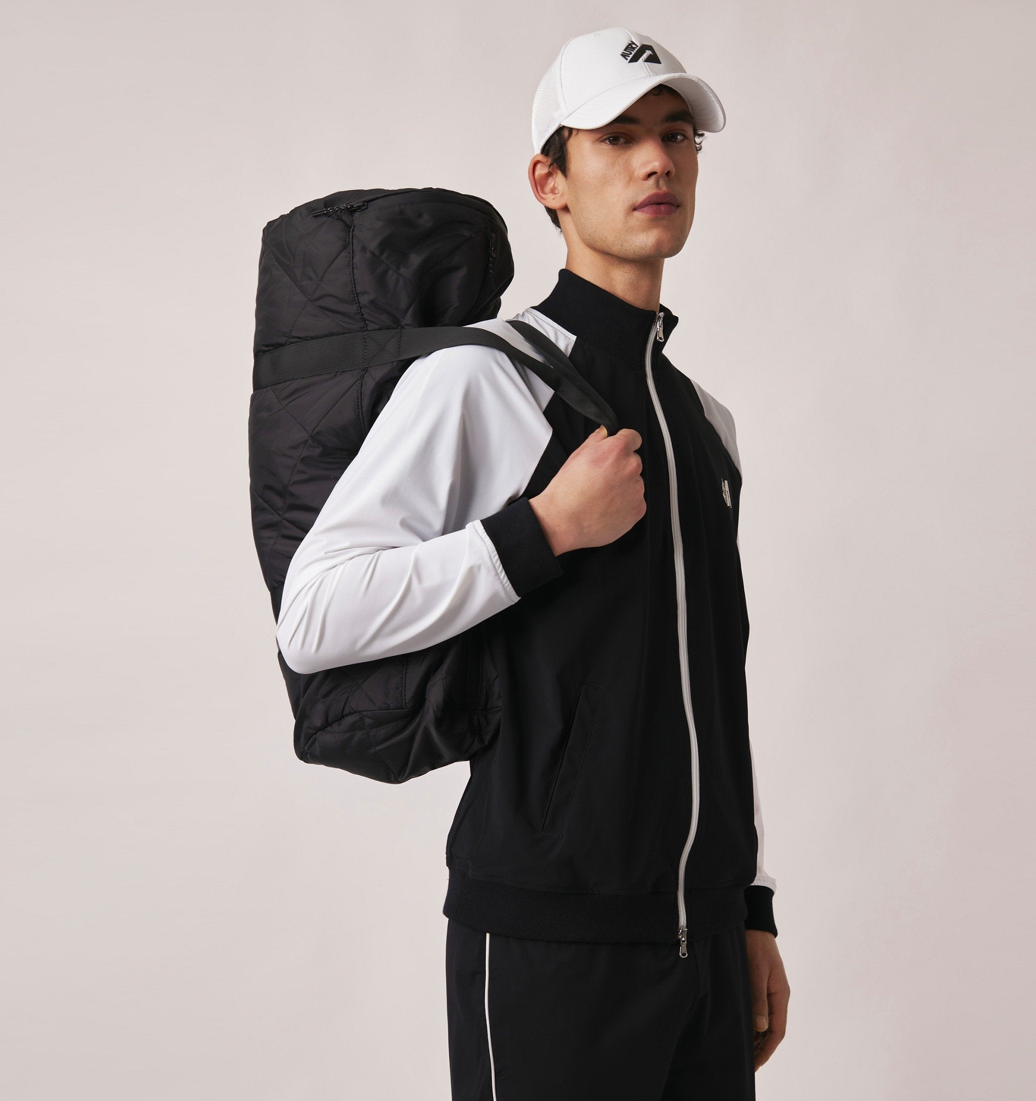 AUTRY - BAG I2NK QUILTED NYLON BLACK (UNISEX) - ASTOREHERE