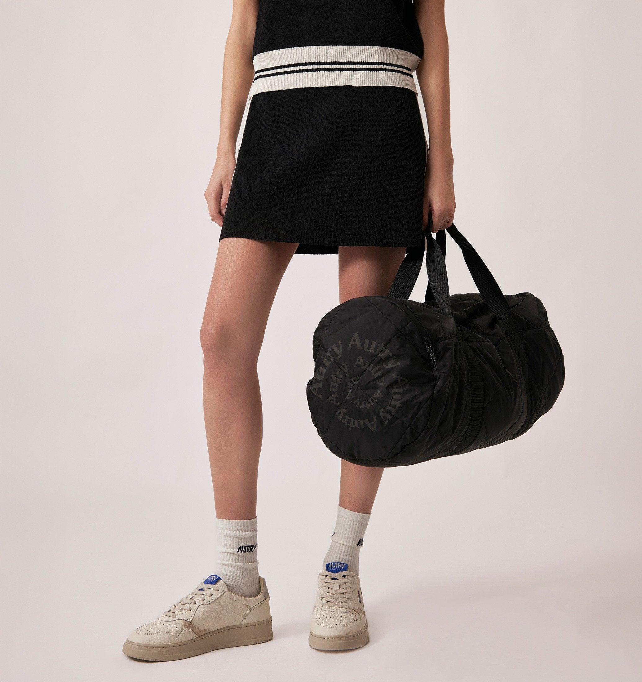 AUTRY - BAG I2NK QUILTED NYLON BLACK (UNISEX) - ASTOREHERE
