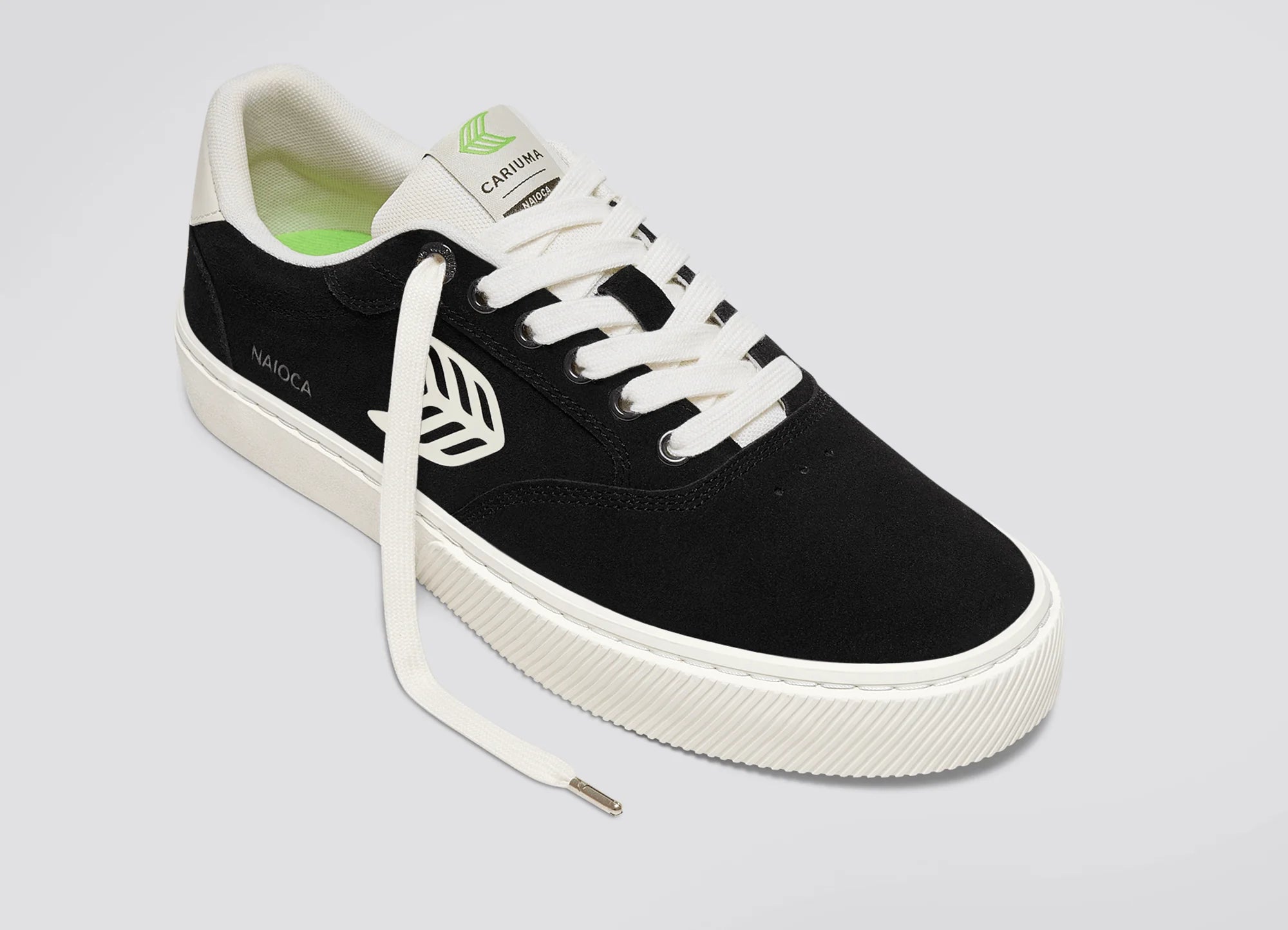 Cariuma - Naioca Black Suede/Ivory (Women) - ASTOREHERE