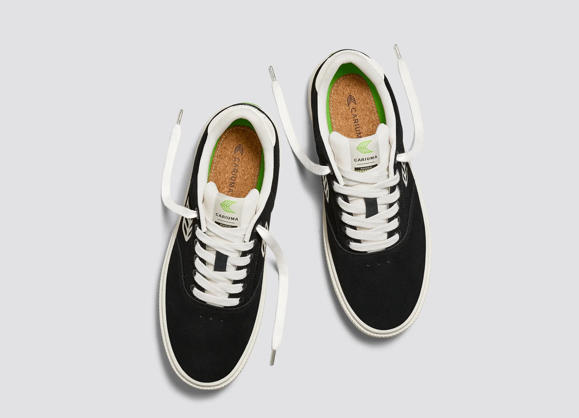 Cariuma - Naioca Black Suede/Ivory (Women) - ASTOREHERE