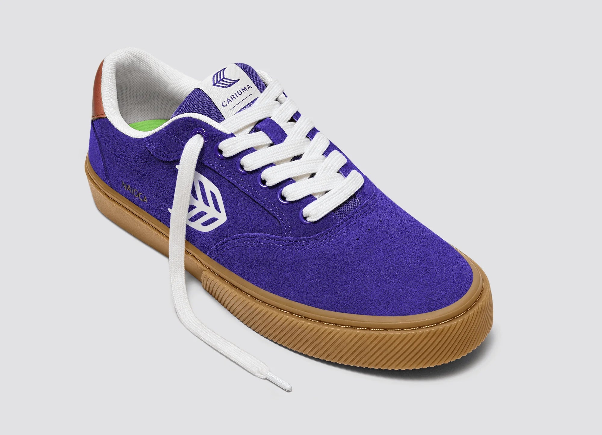 Cariuma - Naioca Purple Gum Suede/Orange (Men) - ASTOREHERE
