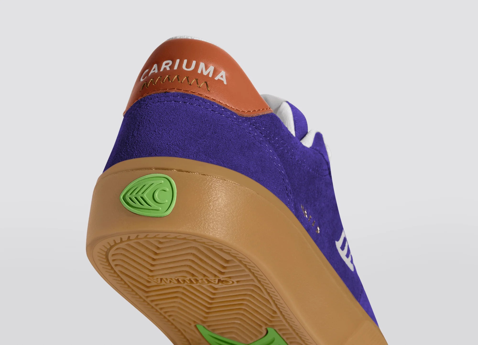 Cariuma - Naioca Purple Gum Suede/Orange (Men) - ASTOREHERE