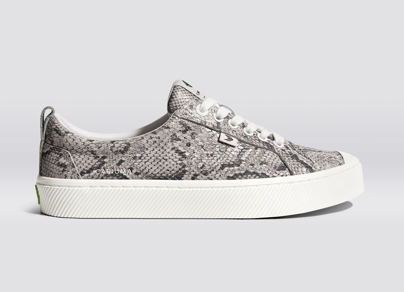 Cariuma - OCA Low Snake Skin Print Leather Sneaker (Women) - ASTOREHERE