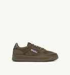 AUTRY - EASEKNIT LOW SNEAKER KN15 - KNIT/LEAT CVRT GREEN (MEN) - ASTOREHERE