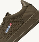 AUTRY - EASEKNIT LOW SNEAKER KN15 - KNIT/LEAT CVRT GREEN (MEN) - ASTOREHERE
