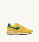 AUTRY - REELWIND LOW SNEAKERS UT03 - SUEDE/NET YELLOW/CORSAIR (MEN) - ASTOREHERE