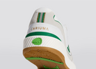 Cariuma - UBA Gum White Leather Green Logo Sneaker (Women) - ASTOREHERE