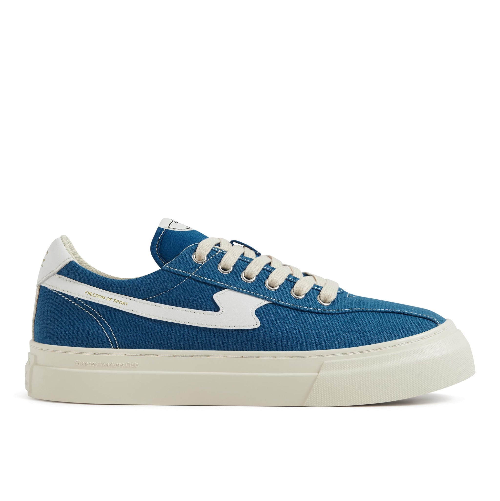 S.W.C - Dellow S-Strike Cup Canvas Sneaker (Sea Blue) (Men)