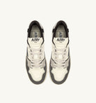 AUTRY - CLC LOW SNEAKERS IN GRAY AND BLACK SUEDE AND NABUCK (Men) - ASTOREHERE