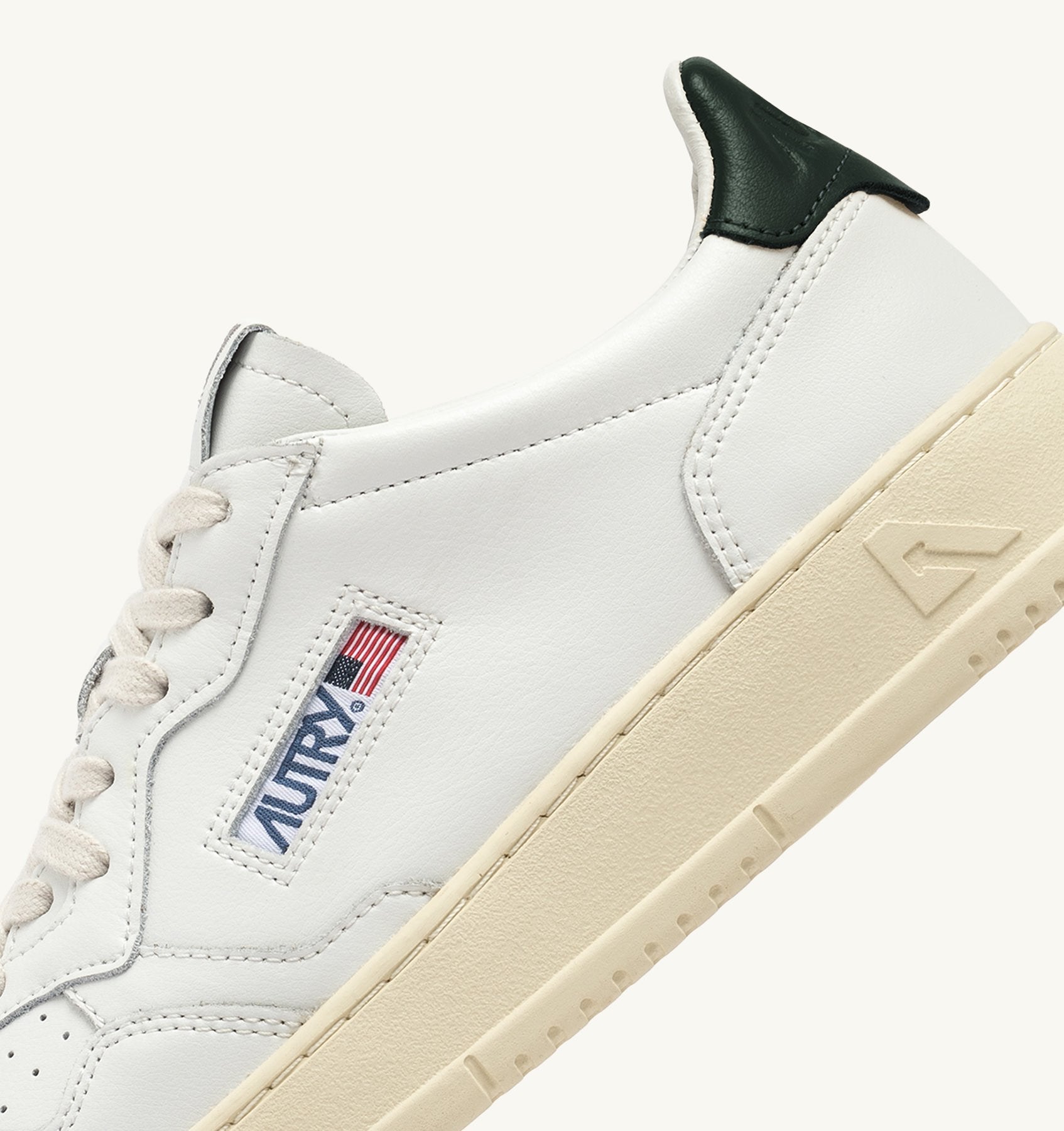 スニーカー Autry Medalist Low Leather Low-Top Sneakers Autry Medalist Low Sneakers In White And Capri Leather And Suede