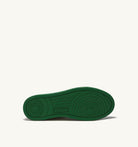 AUTRY - MEDALIST LOW BICOLOR SNEAKERS IN WHITE AND GREEN LEATHER (Women) - ASTOREHERE