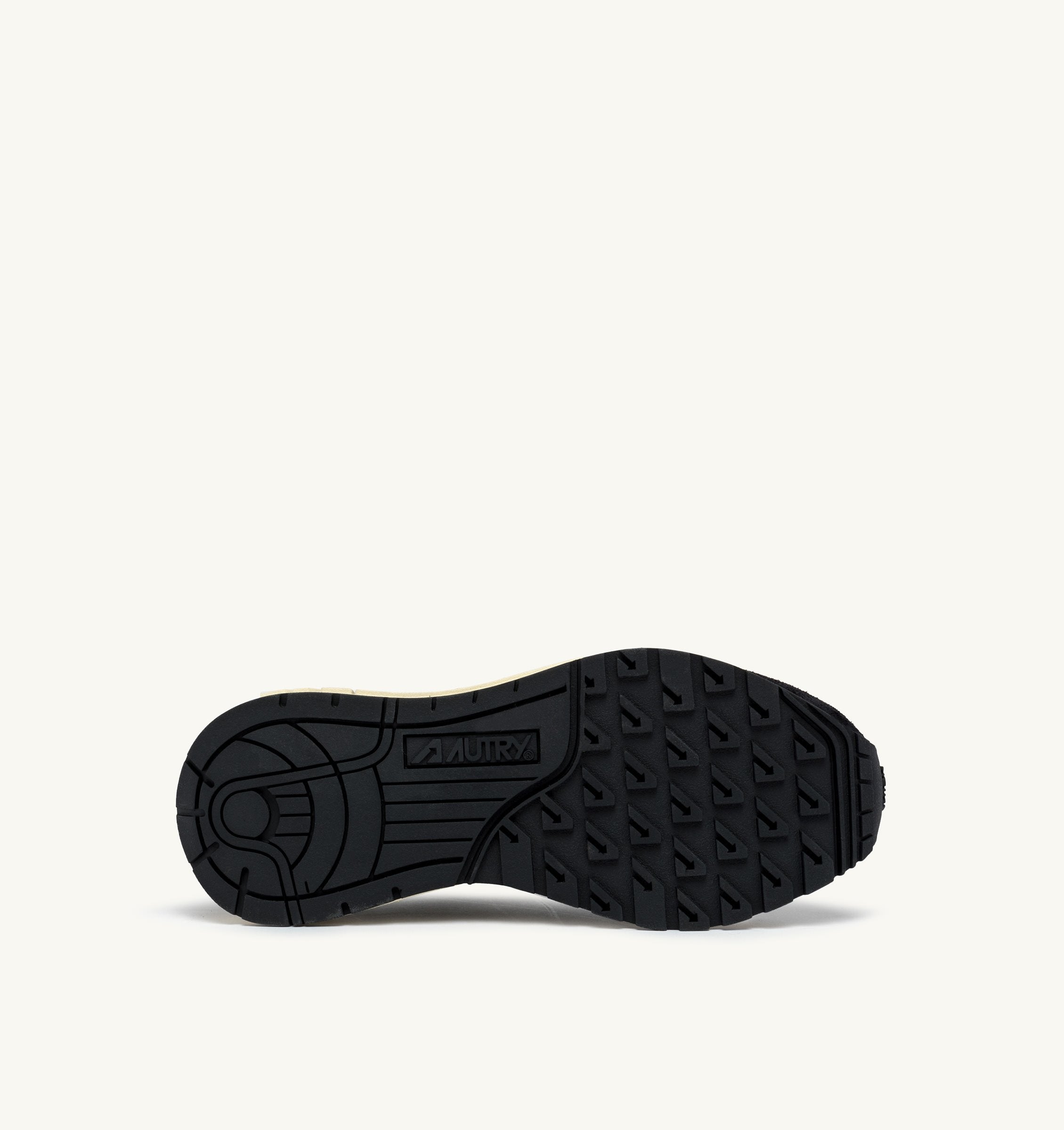 AUTRY - REELWIND LOW SNEAKERS IN BLACK NYLON AND SUEDE (Men) - ASTOREHERE