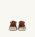 AUTRY - SUPER VINTAGE MEDALIST LOW SNEAKERS IN WHITE, PURPLE AND BROWN LEATHER (Women) - ASTOREHERE