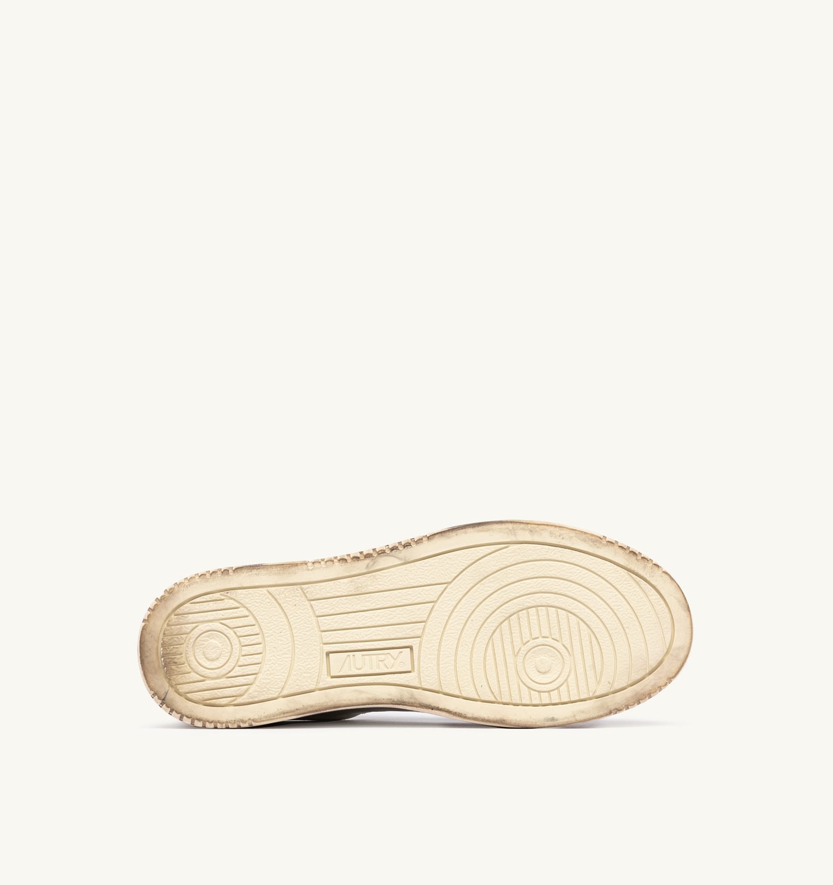 AUTRY - SUPER VINTAGE MEDALIST LOW SNEAKERS IN WHITE, PURPLE AND BROWN LEATHER (Women) - ASTOREHERE