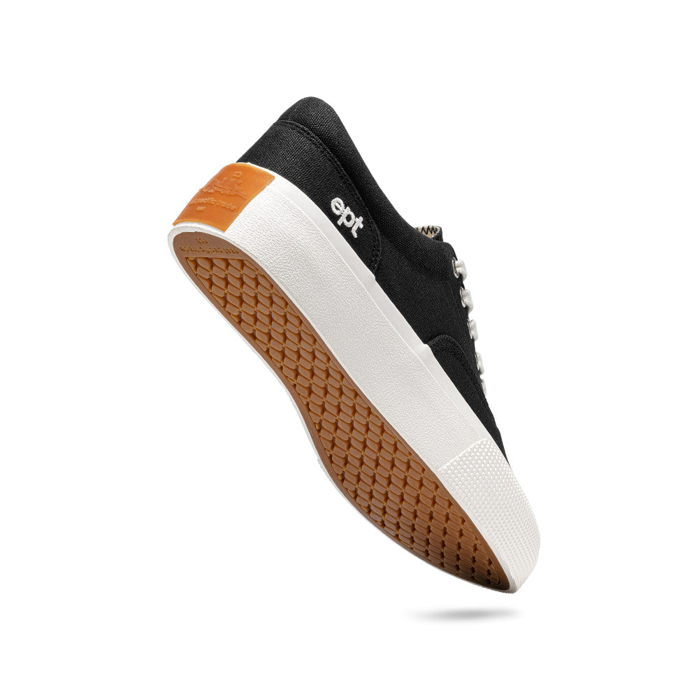 ◆ept◆ DECK CANVAS BLACK EP1SN1DC15002 EPT - Deck Canvas (Black) (Women)