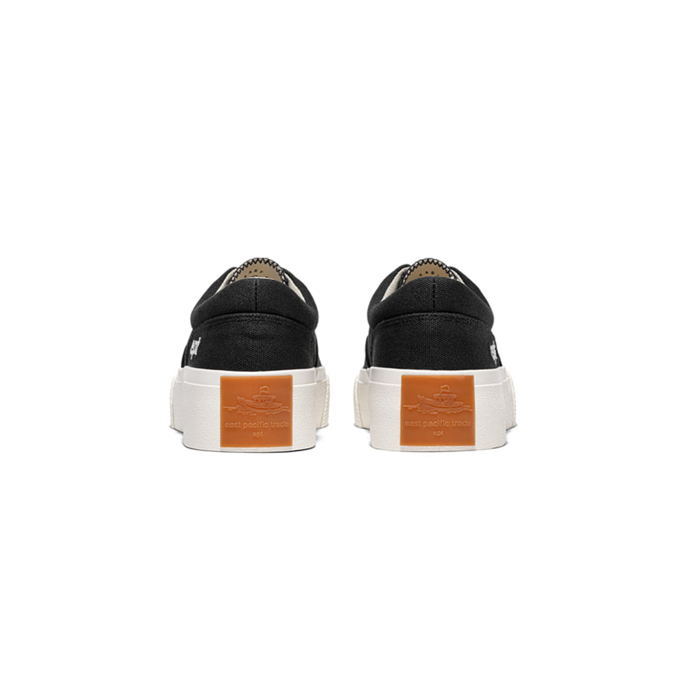 ◆ept◆ DECK CANVAS BLACK EP1SN1DC15002 EPT - Deck Canvas (Black) (Women)