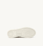 AUTRY -  MEDALIST LOW 'BLOOMING' SNEAKERS IN PATENT LEATHER COLOR WHITE (Women) - ASTOREHERE