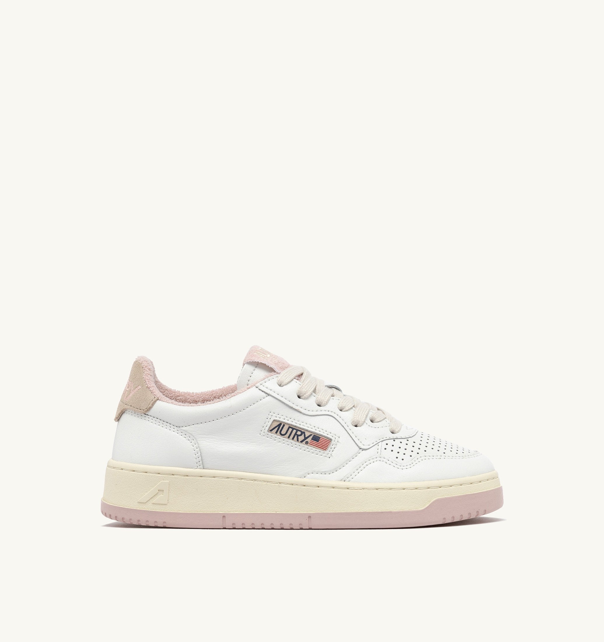 スニーカー Autry Medalist White Pink Sneaker オートリー スニーカー メダリスト ホワイト ピンク レディース