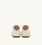 AUTRY - MEDALIST LOW LEATHER SNEAKER VK01 - VIRGIN/CRACK WHT/TANZ (MEN) - ASTOREHERE