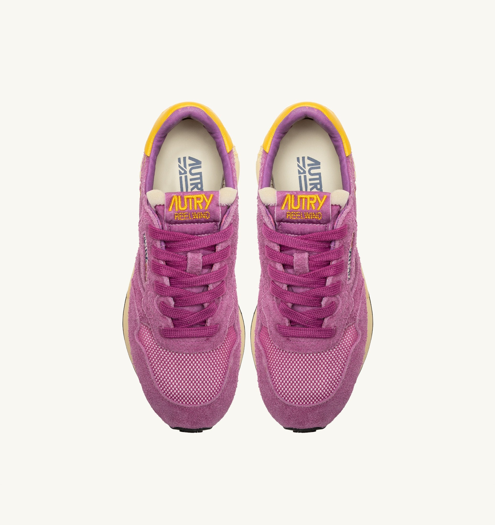 AUTRY - REELWIND LOW SNEAKERS UUT04 - SUEDE/NET ROSE/CALEN (MEN) - ASTOREHERE