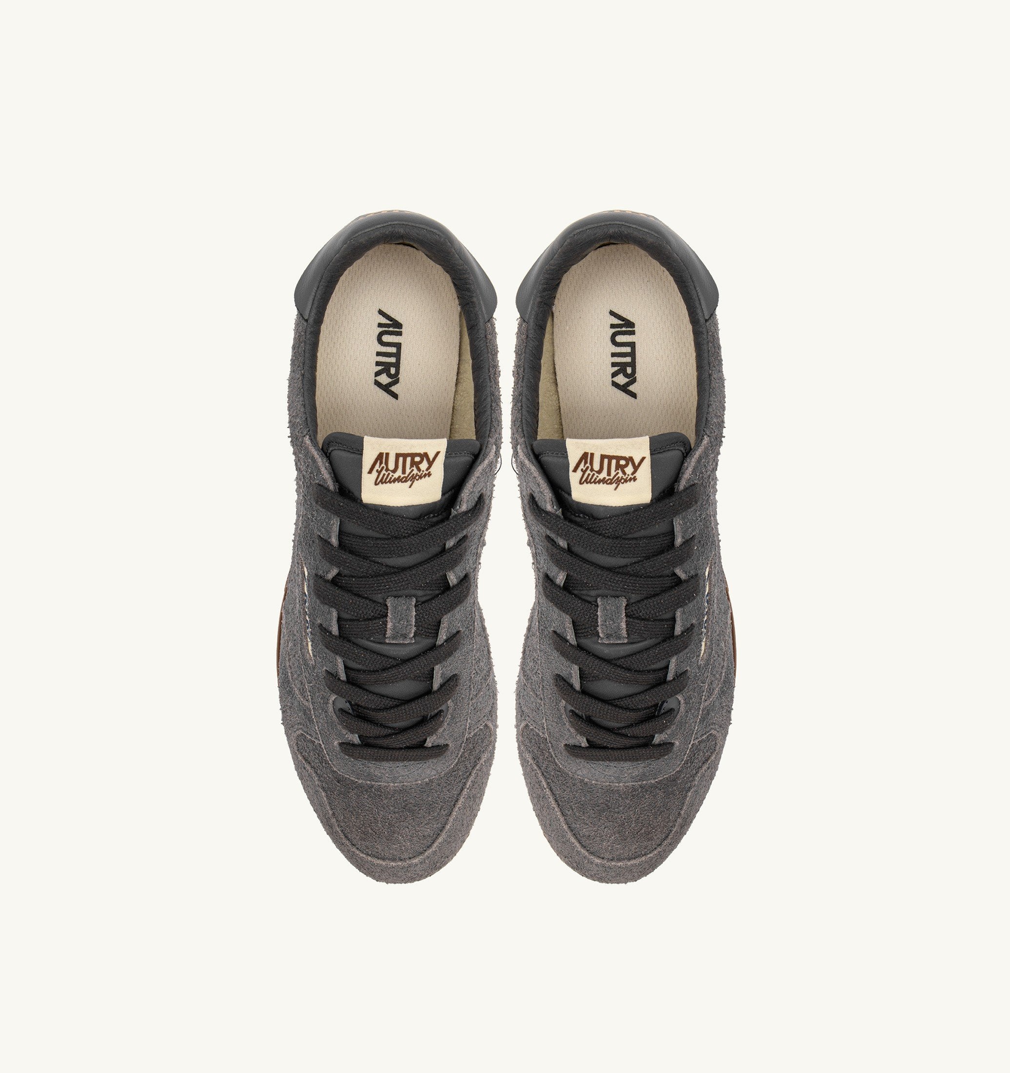 【送料&関税込】Autry Windspin Sneakers In Black Suede Autry Sneakers Windspin In Black Suede