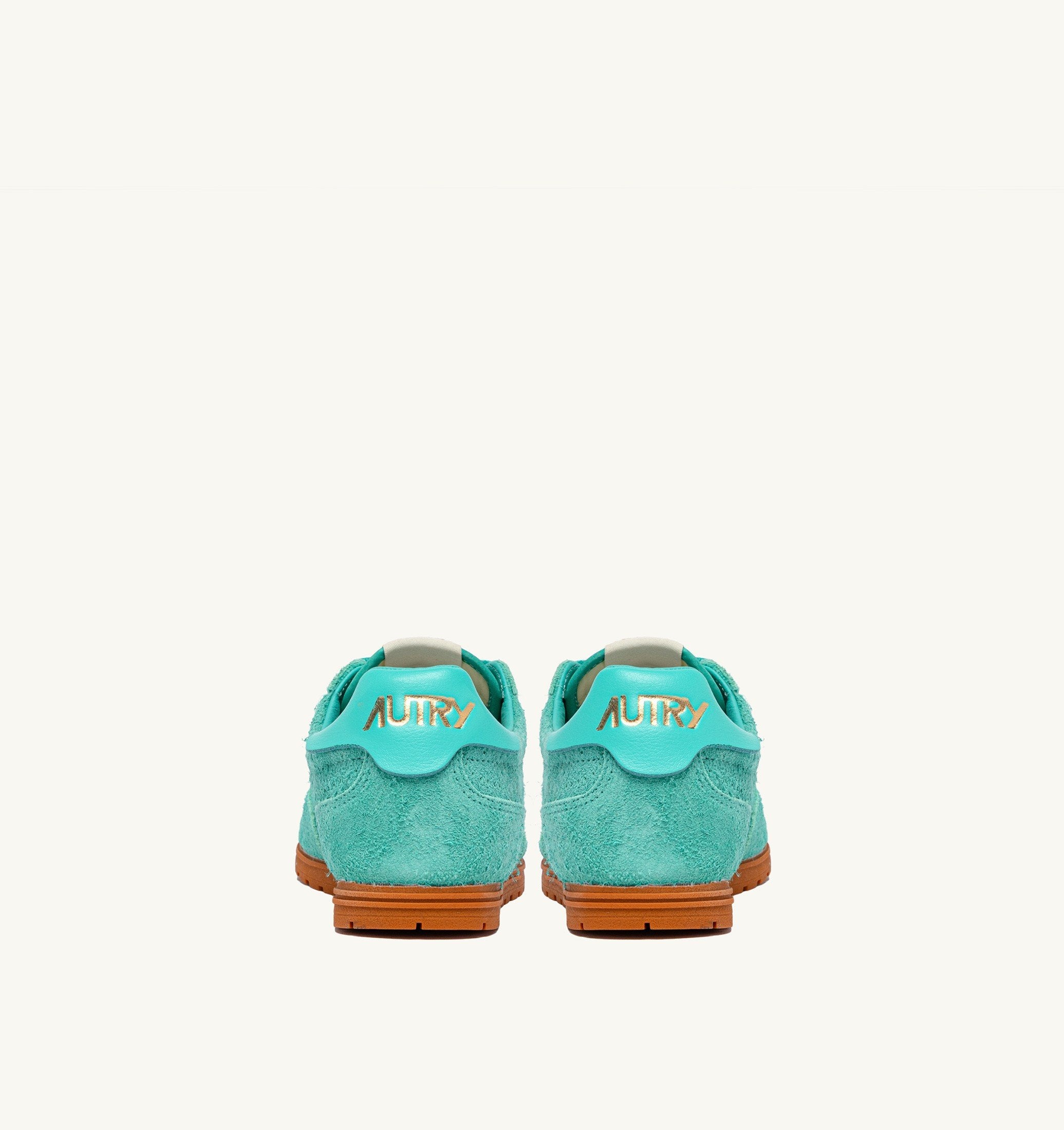 AUTRY - WINDSPIN IN TURQUOISE SUEDE SNEAKERS (Women)